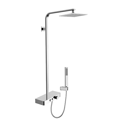 Luxury Design Thermostatic Flat Shower Column
