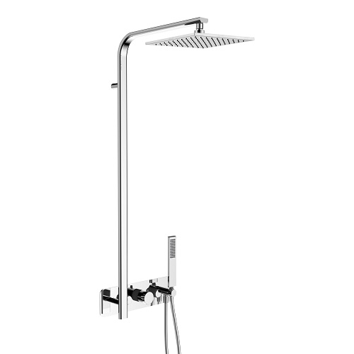 New Design Flat Thermostatic Shower Column