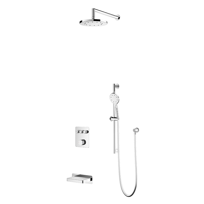 3 Outlet Thermostatic Shower Set