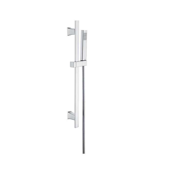 Square Slide Rail Shower Kit